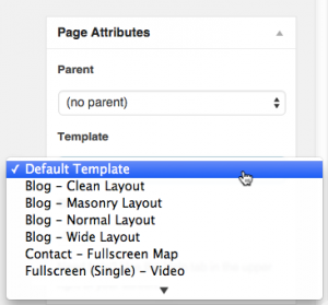 Default Page Template – Jegtheme Support & Documentation