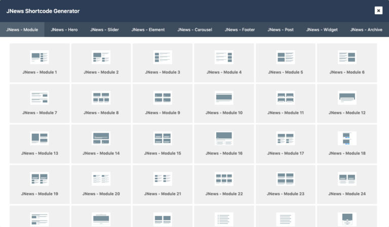 Shortcode Builder – Jegtheme Support & Documentation