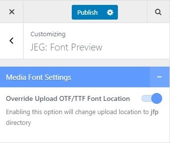 Jeg Font Preview - WooCommerce Extension WordPress Plugin by jegtheme