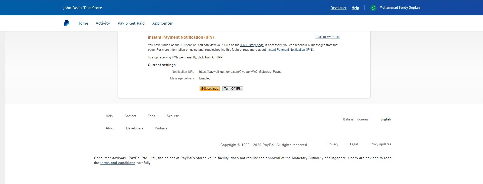 Example changed. Paywall to capture payment details.